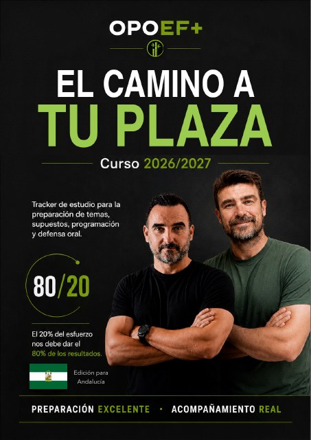 Portada: El camino a tu plaza, edición andalucía